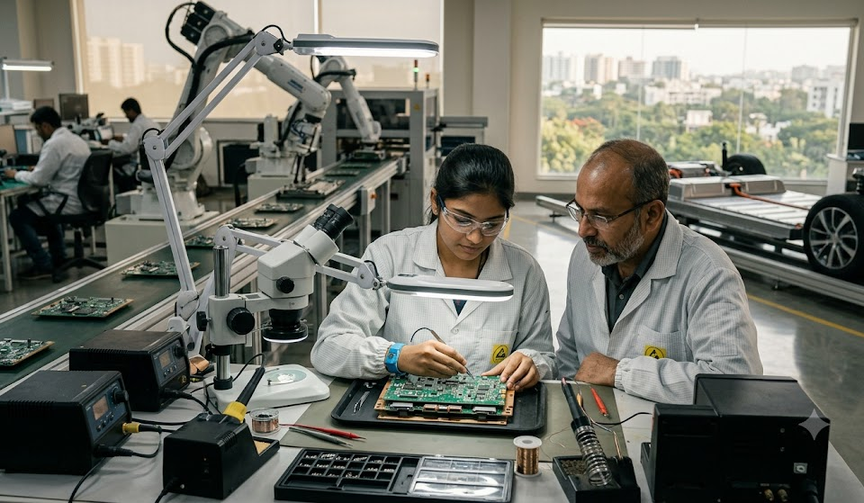 How EV Manufacturers Choose the Right EMS Partner in India