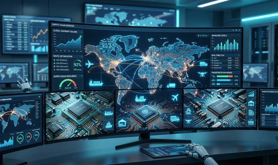 Supply Chain Solutions Help Electronics Manufacturers Enable Visibility
